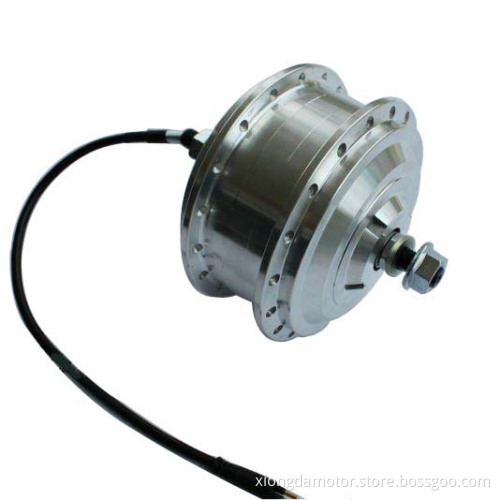 48V 300W Brushless Geared Front Wheel Hub Motor for E-bike